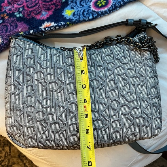 NWT Calvin Klein Blue/Grey Crossbody - Picture 7 of 7